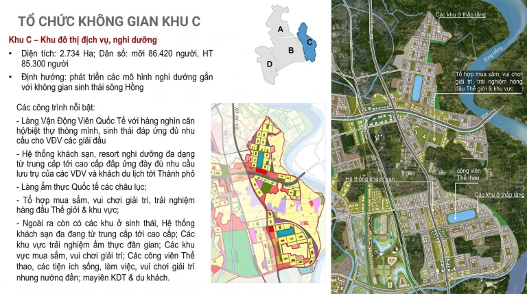 Phân khu C Vinhomes Global Sportia: Đô thị nghỉ dưỡng sinh thái ven sông Hồng 6 Phân khu C Vinhomes Global Sportia: Đô thị nghỉ dưỡng sinh thái ven sông Hồng