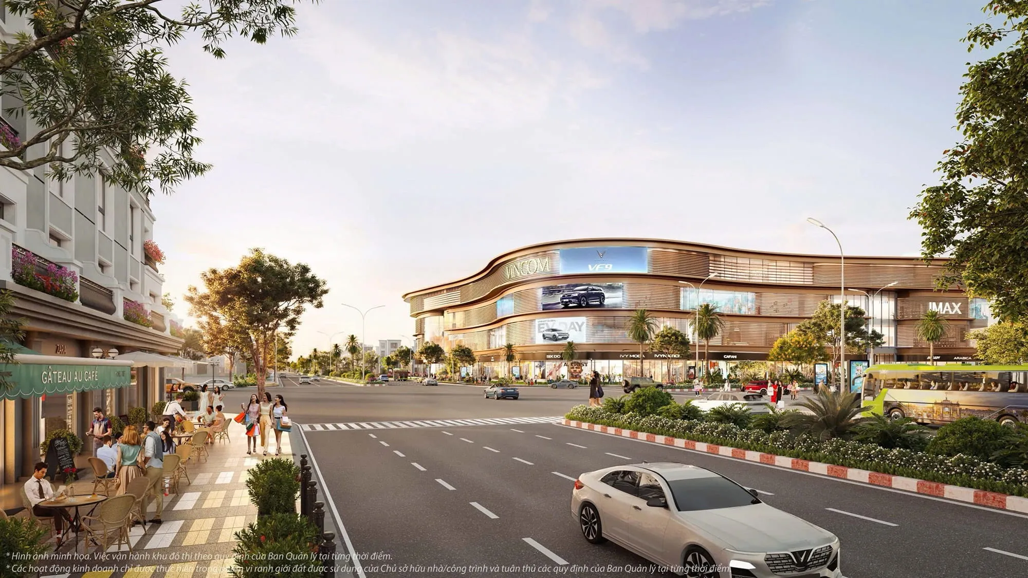 Trung tâm thương mại Vincom Mega Mall tại Vinhomes Global Sportia Trung tâm thương mại Vincom Mega Mall tại Vinhomes Global Sportia