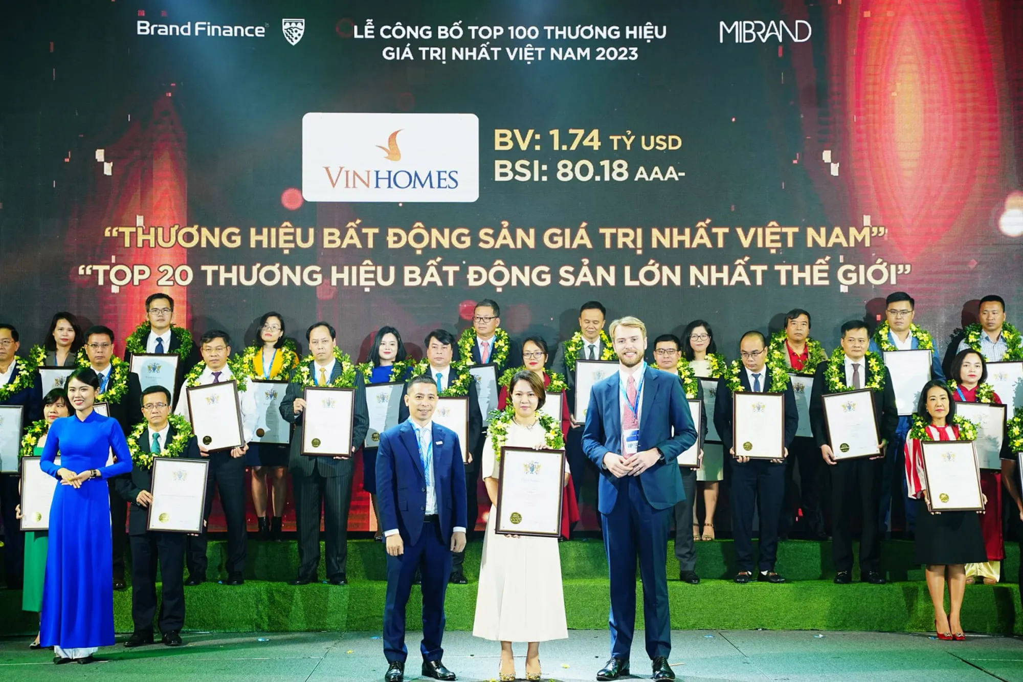Vinhomes vào Top 20 thương hiệu bất động sản giá trị nhất thế giới Vinhomes vào Top 20 thương hiệu bất động sản giá trị nhất thế giới